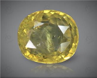 Yellow Sapphire Heated & Treated Natural Certified  2.73 cts. ( 85236 )